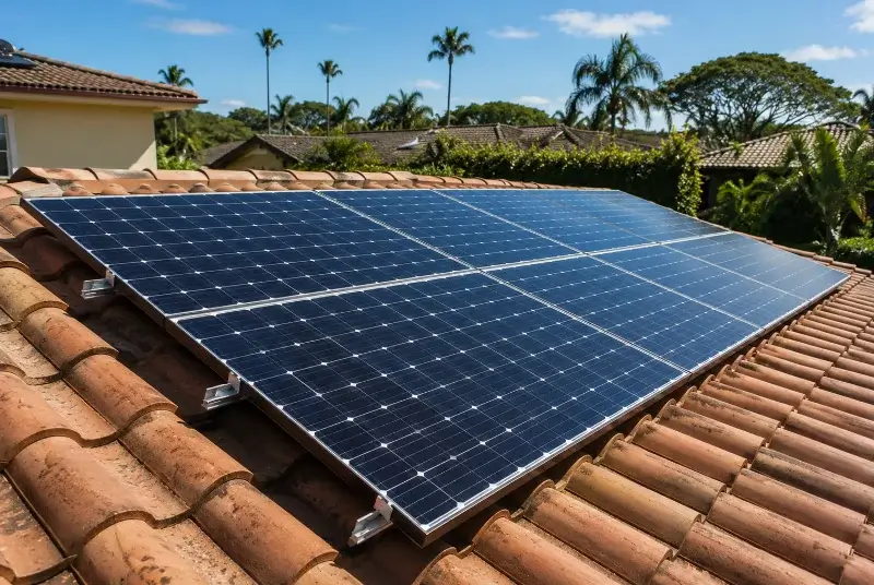 Installation de panneaux solaires à Montvendre